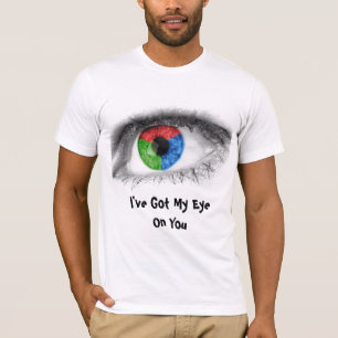 Abstrakt Öga - jag har Har min Öga på dig, T Shirt