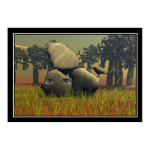 Abstrakt Ögon innanför sten