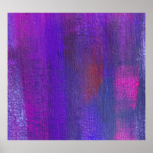 Abstrakt Oil: Canvas Struktur Background. Poster (Framsidan)