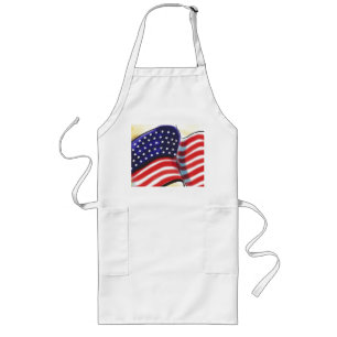 Abstrakt Old glory Apron Långt Förkläde