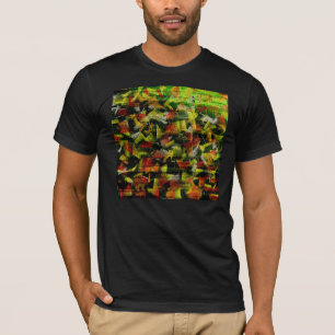 Abstrakt Olja och akrylmålning 2 T-shirt