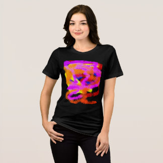 abstrakt om färg Ideas- stressar T Shirt