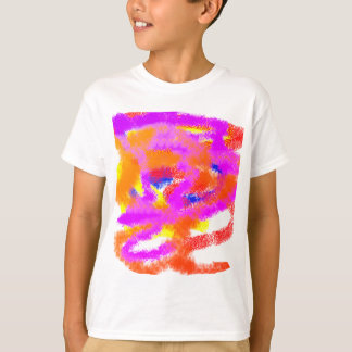abstrakt om färg Ideas- stressar T Shirt