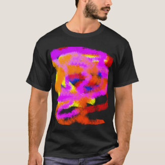 abstrakt om färg Ideas- stressar T Shirt
