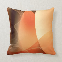 Abstrakt Orange och Brown Mönster