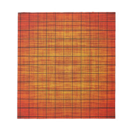 Abstrakt Orange över och svart Anteckningsblock