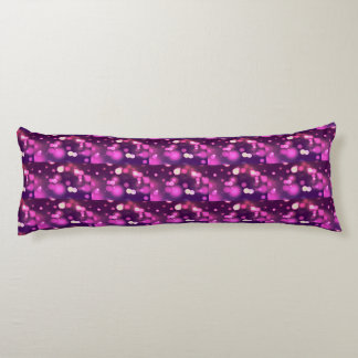 Abstrakt Orbs Rosa/Lila Whimsical Dots Design Kroppskudde