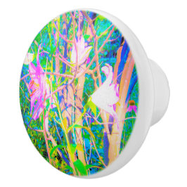 Abstrakt Oriental Lilies in My Rubio Garden Knopp