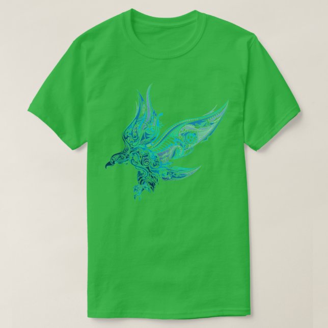 abstrakt örn t shirt (Design framsida)