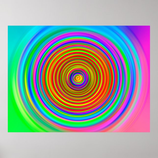 abstrakt oskarp bakgrund, vintagens geometriska te poster (Framsidan)