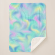 Abstrakt Oskarp Söt Pastel Swirls Mönster