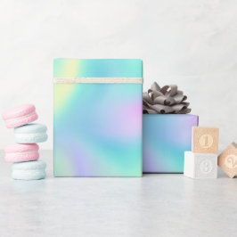 Abstrakt Oskarp Söt Pastel Swirls Mönster Presentpapper
