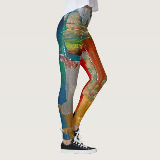 Abstrakt på aktiv bära byxor! leggings