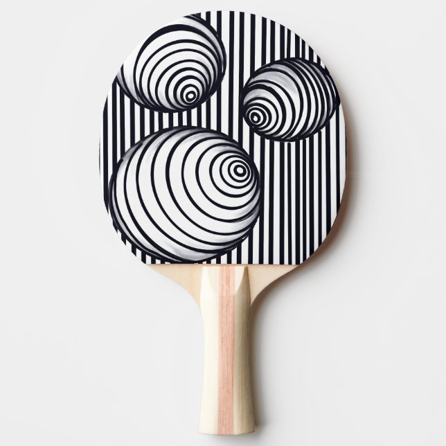 Abstrakt Paddles Pingisracket (Framsidan)
