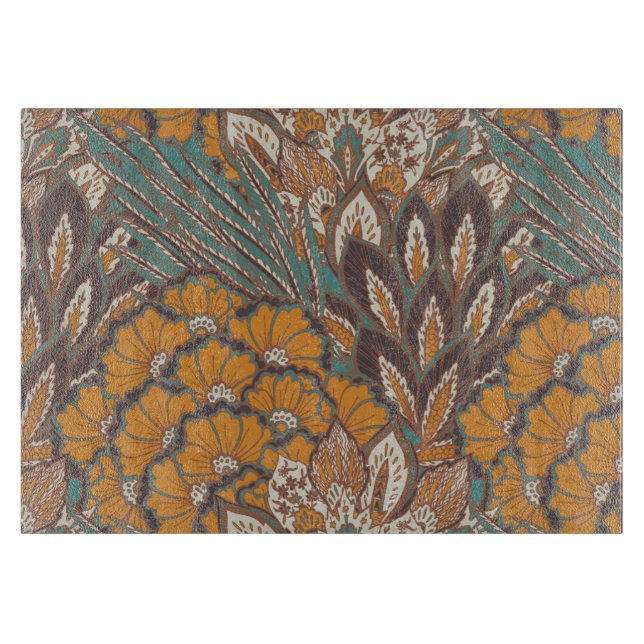 Abstrakt påfågelfjädermönster (Framsidan)