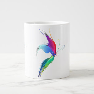 Abstrakt Paint Splatter Butterfly Jumbo Mugg