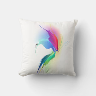 Abstrakt Paint Splatter Butterfly Kudde