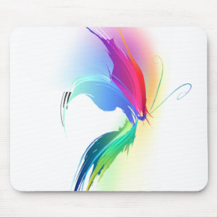 Abstrakt Paint Splatter Butterfly Musmatta