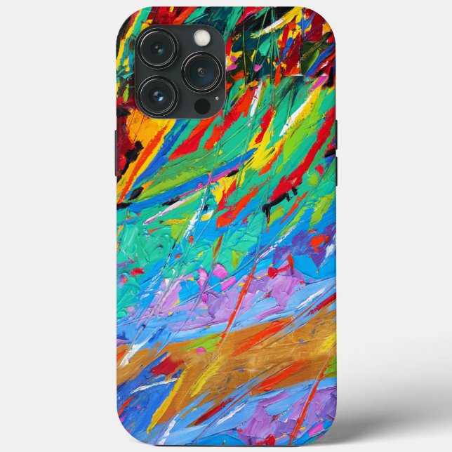 Abstrakt Paint Splatter Case-Mate iPhone Fodral (Baksida)
