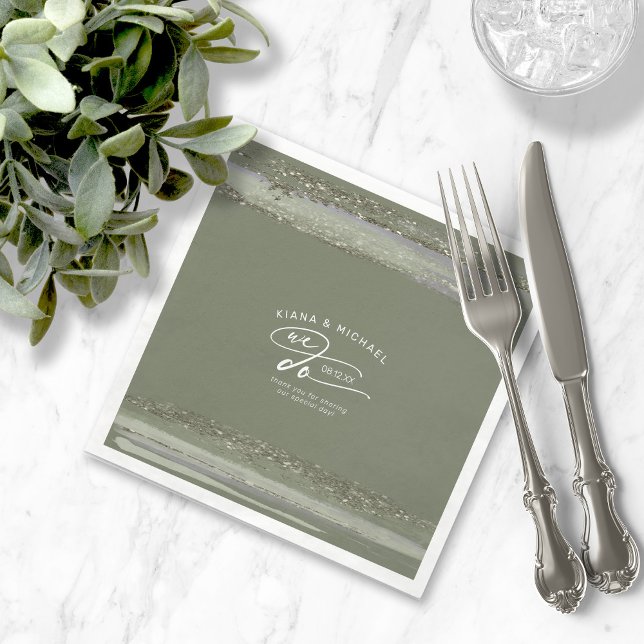 Abstrakt Paint Strokes Vi gör Tack ID886 Pappersservett (Skapare uppladdad)