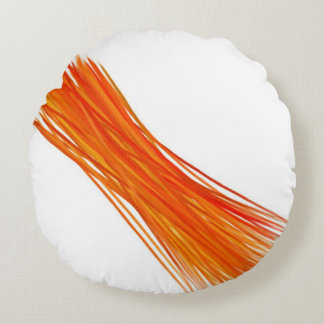 Abstrakt Painting Art #101 Rund Kudde
