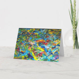 Abstrakt Painting by Julia Morrill Kort