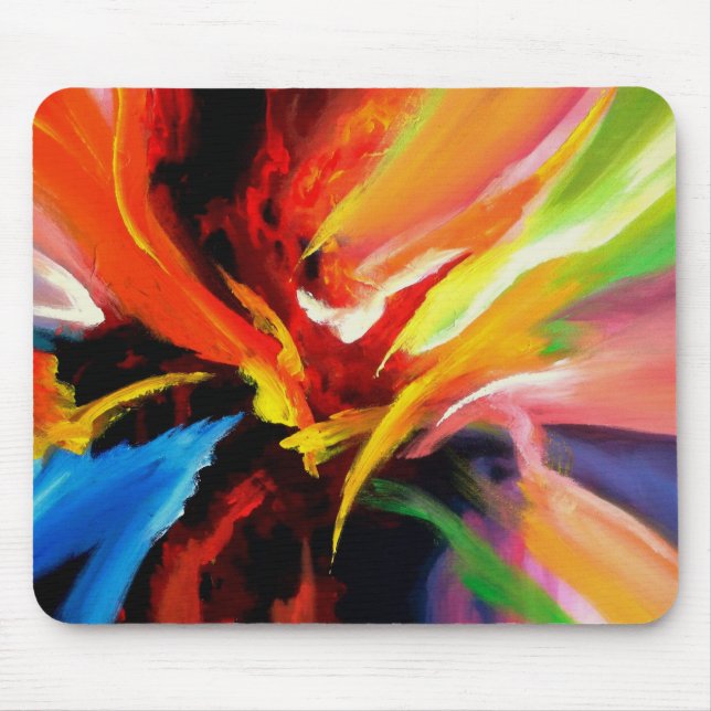 Abstrakt Painting by Serdar Hizli Musmatta (Framsidan)