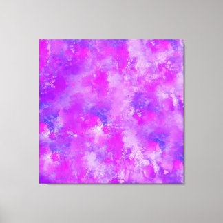 Abstrakt Painting Färg i Vår Canvastryck
