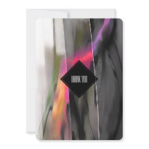 Abstrakt Painting Tack Birthday Card