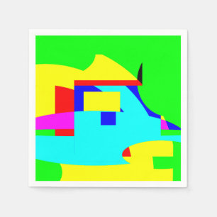 Abstrakt Pappersservett
