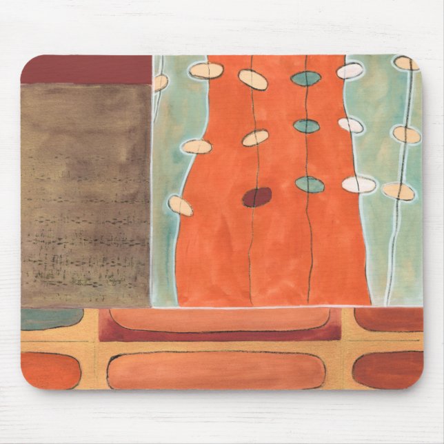 Abstrakt Parad av ägg av Erica J Vess Musmatta (Framsidan)