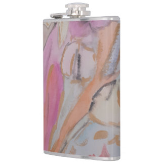 Abstrakt Pastel-Blommigt Fickplunta