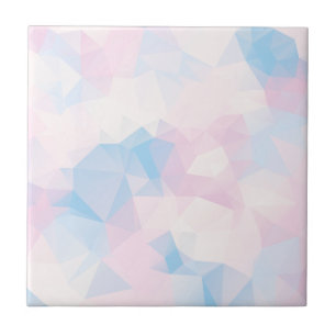 Abstrakt Pastel Färg med låg polär bakgrund Kakelplatta