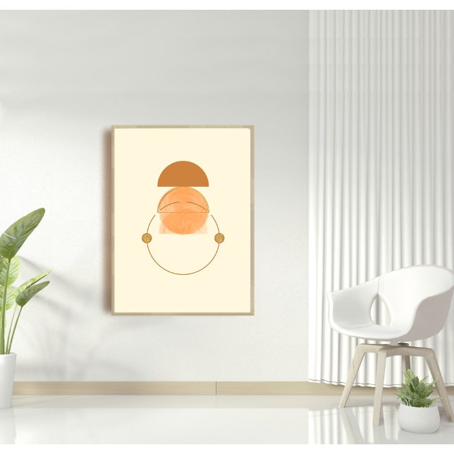Abstrakt pastel Matryoshka Poster (Skapare uppladdad)