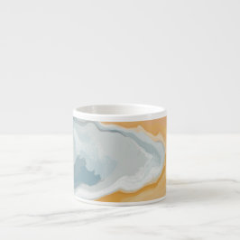 Abstrakt Pastel Paint Summer Edition Coffee Mugg Espressomugg