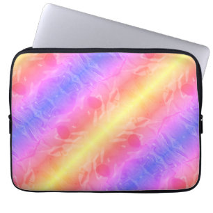 abstrakt Pastel rand Laptop Fodral