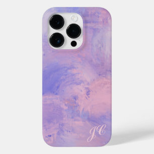 Abstrakt Pastel Rosa och Blue