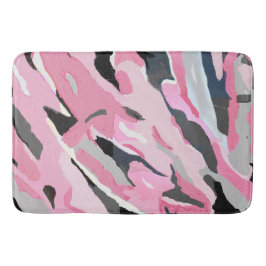 Abstrakt pastell badrumsmatta