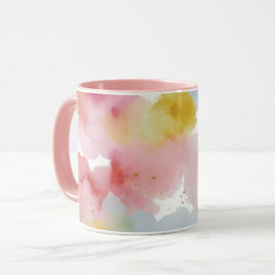 Abstrakt Pastell Bakgrund Mugg