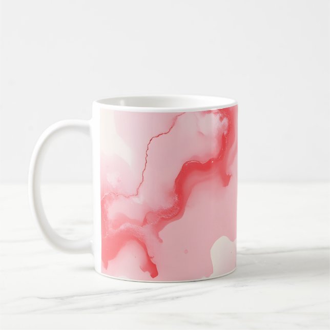Abstrakt Pastell Kaffemugg (Vänster)