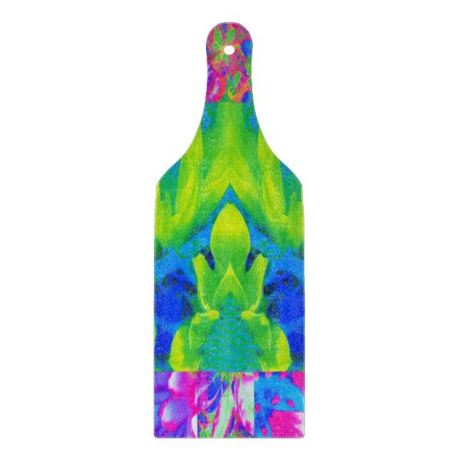 Abstrakt Patchwork Solros Garden Collage (Framsidan)