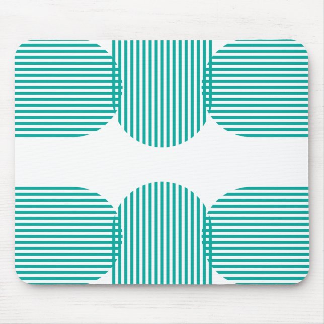 Abstrakt Patterned Mousepad Musmatta (Framsidan)