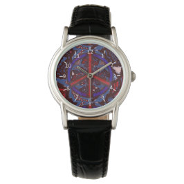 Abstrakt Peace Armbandsur