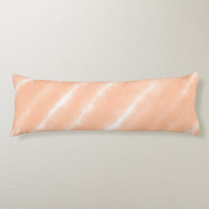 Abstrakt Peach Fuzz Watercolor Mönster Modern Kroppskudde