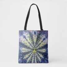 Abstrakt Peacock Feathers Tote Bag