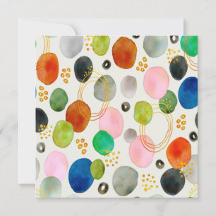 Abstrakt Pebble Guld Glitter Art