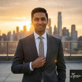 Abstrakt Pharaonic Art Neck Tie Slips