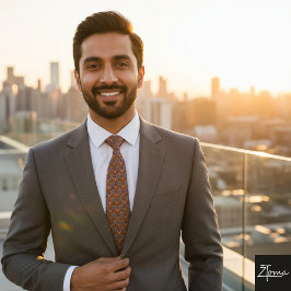 Abstrakt Pharaonic Art Neck Tie Slips