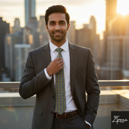 Abstrakt Pharaonic Art Neck Tie Slips