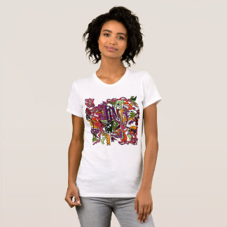 Abstrakt Picasso stil Tee